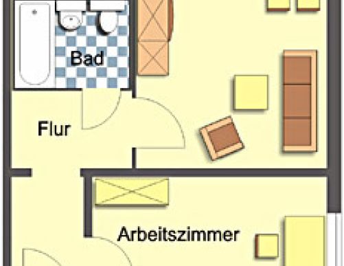 Wohnung, 3 Zimmer (64,22 m²) - Foto 1