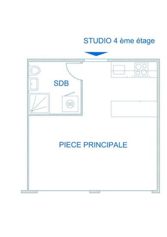 Petit studio rénové aux Paquis - Photo 5