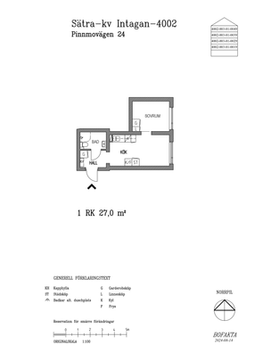 Pinnmovägen 24, våning 3 - Foto 1