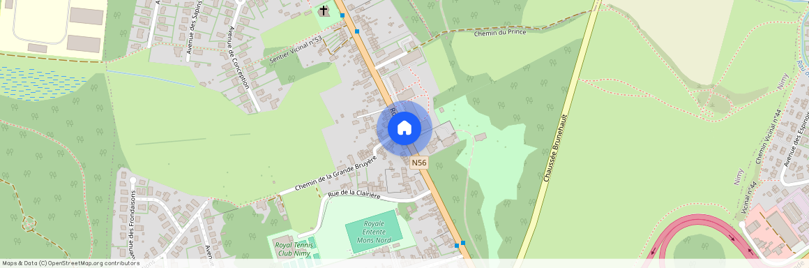 Route d'Ath, 318, 7020, Nimy (Mons)