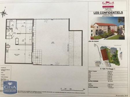 Location Appartement 3 pièces 62m² NEUVILLE SUR SAONE 69250 - Photo 4