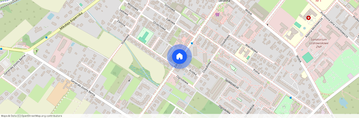 ul. Zdrojowa, Ciechocinek, aleksandrowski, kujawsko-pomorskie