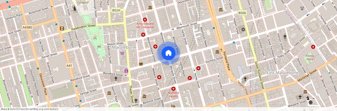Marylebone, Wimpole Street, W1G 8GR, London