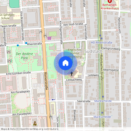 Kirschgartenstr. 33, (Südstadt), 69126 Heidelberg, Baden-Württemberg