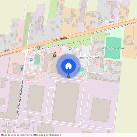 ul. Poznańska, Ożarów Mazowiecki, Ożarów Mazowiecki, warszawski zachodni, mazowieckie