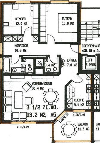 Wohnen in Seenähe - 3.5 Zimmer Wohnung - Foto 2