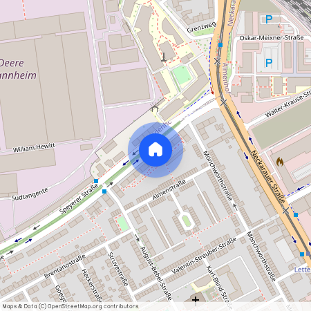 Speyerer Straße 17, 68199 Mannheim