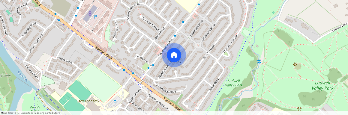 Hawthorn Road, Wonford