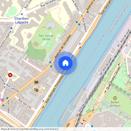 Rue Wilhem entre rue Mirabeau et Quai Louis Bleriot 75016 Paris (16e arrondissement)