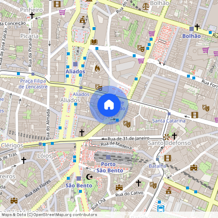 Rua do Bonjardim, Porto, Braga 4000-126