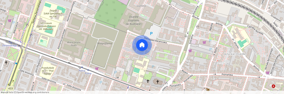 Stanisława Barańczaka, Jeżyce, Jeżyce, Poznań, wielkopolskie