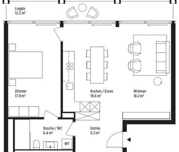 Über den Dächern von Mels - Foto 1