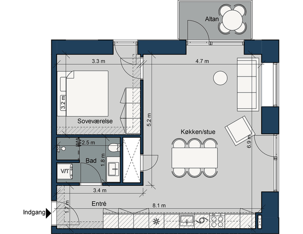 Østre Havnepark 27, 11. lejl. 1 - Photo 1