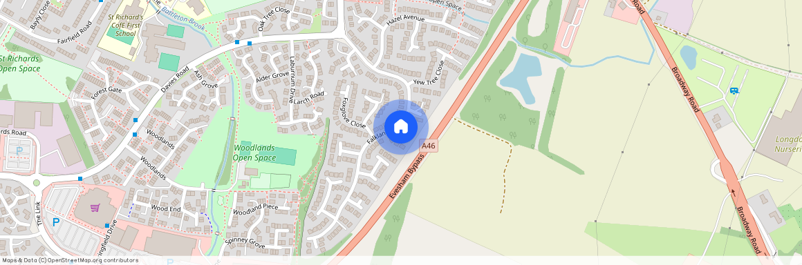Falkland Road, Evesham