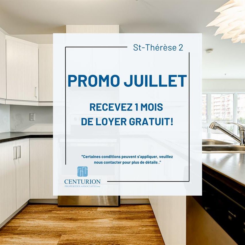 1 Bedroom - 301 Place Claude-Dagenais, Sainte-Thérèse - Photo 1