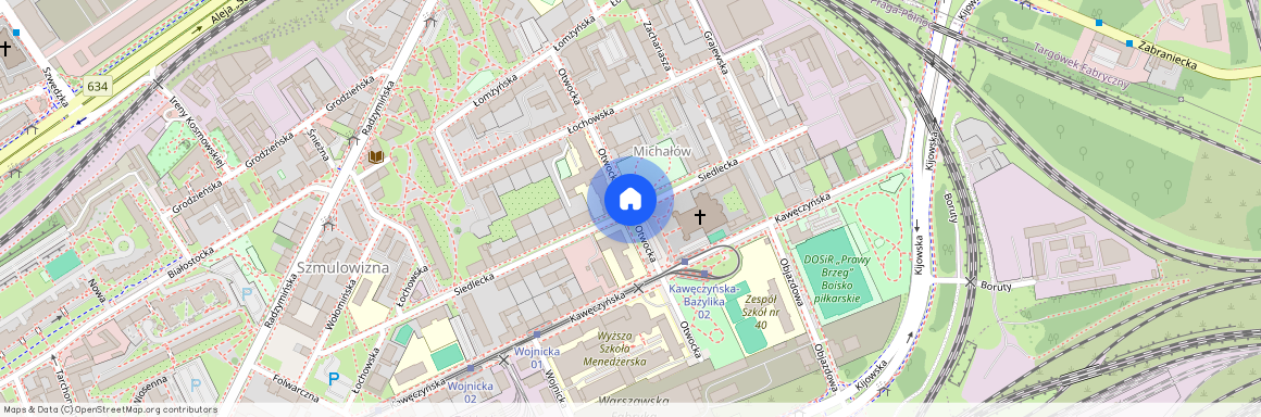 ul. Otwocka, Szmulowizna, Praga-Północ, Warszawa, mazowieckie