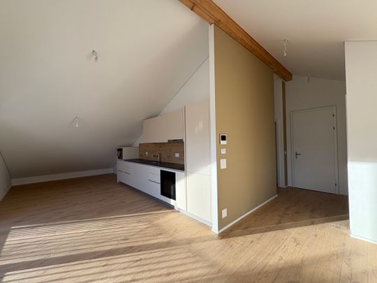 Luxurious 3.5-story attic with large bay window on protected balcony - Photo 1