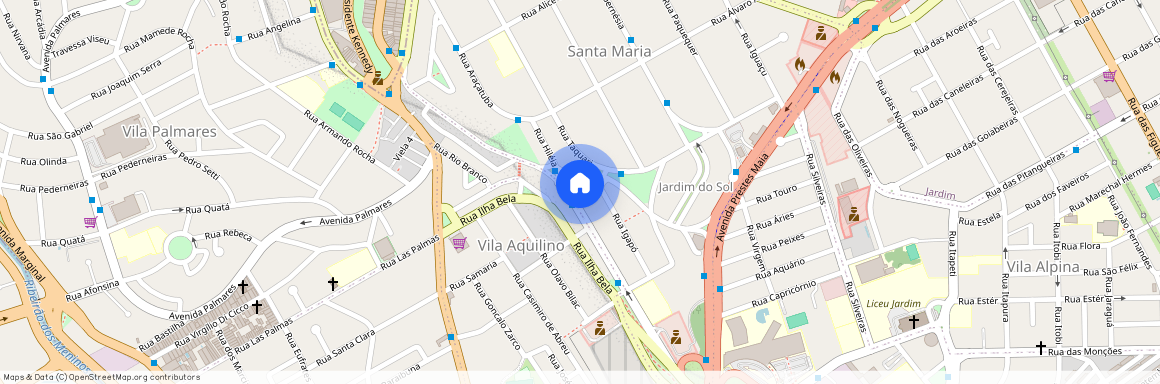Rua, Coronel-Polícia Militar Celestino Henrique Fernandes, 206, Santa Maria, Santo André