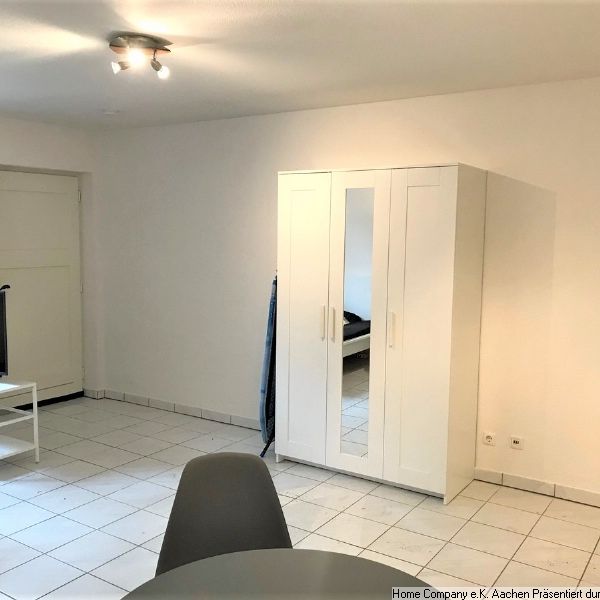 Aachen-Brand, Attraktive möblierte Einraumwohnung in ruhiger Lage - Photo 1