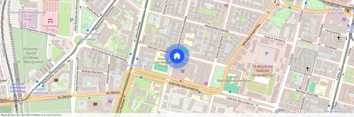 ul. Mariana Langiewicza, Śródmieście-Zachód, Śródmieście, Szczecin, zachodniopomorskie