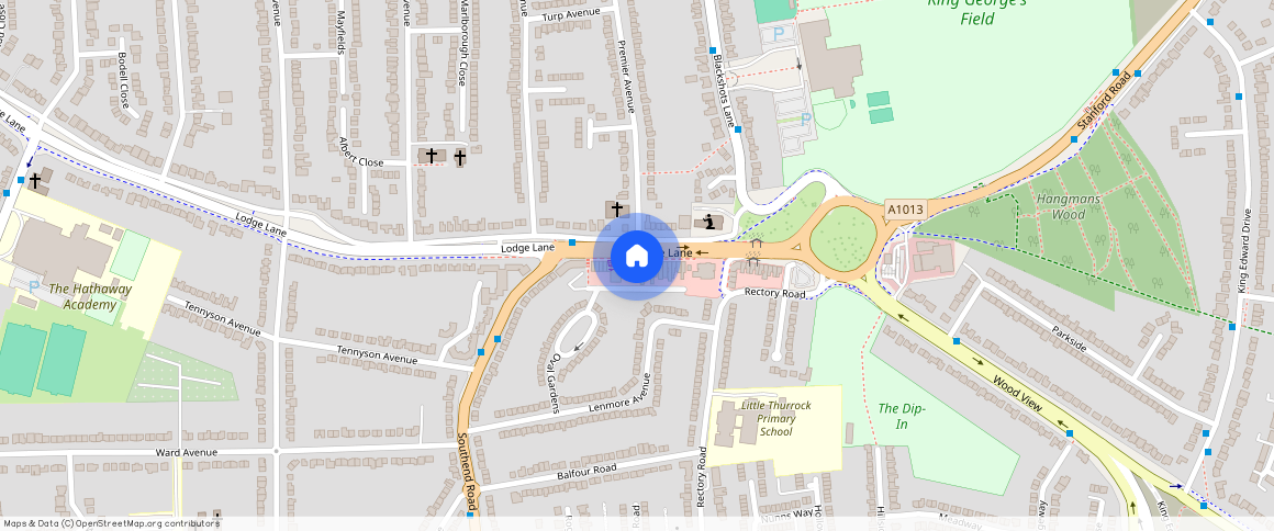 Lodge Lane, Grays, Essex, RM17