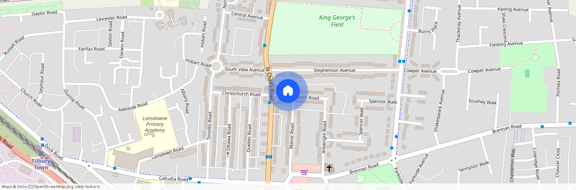 Christchurch Road, Tilbury, RM18