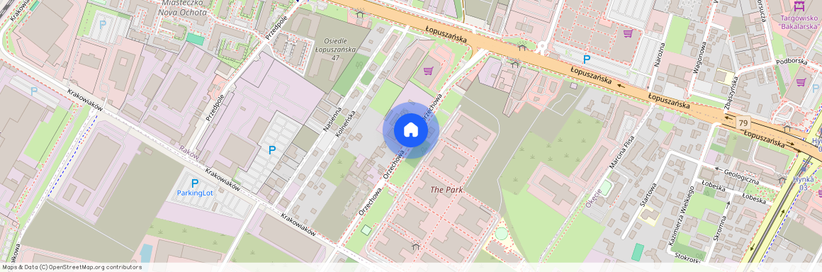 ul. Orzechowa, Raków, Włochy, Warszawa, mazowieckie