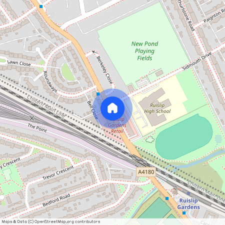 New Pond Parade, West End Road, Ruislip, HA4