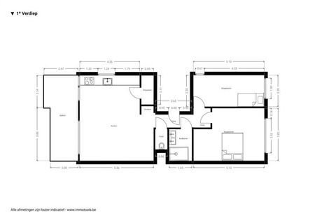 Appartement te huur - Foto 3