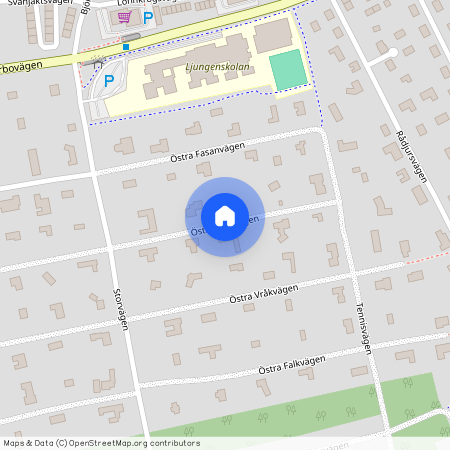 Östra Lärkvägen, Höllviken