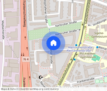 Großzügige 3-Zimmer-Wohnung im 3. Obergeschoss in 90443 Nürnberg-Gi... - Photo 1