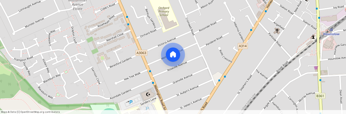 Wellington Avenue, Hounslow, TW3