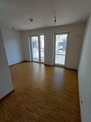 Helle 1-Zimmer Neubauwohnung mit Balkon - Foto 5