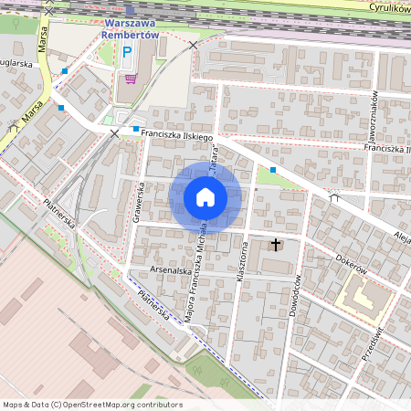 ul. mjr. Franciszka Michała Amałowicza "Tatara", Nowy Rembertów, Rembertów, Warszawa, mazowieckie