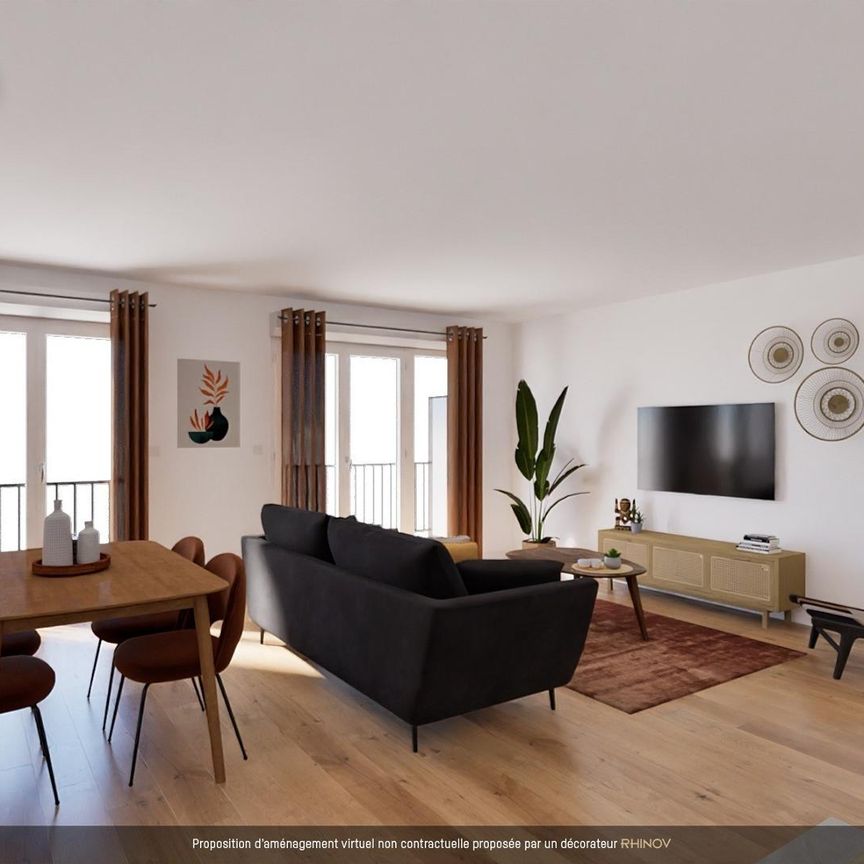 location Appartement T4 DE 94.4m² À COURBEVOIE - Photo 1