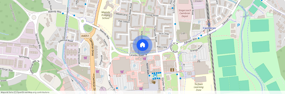 Pontnewydd Walk, NP4, Cwmbran