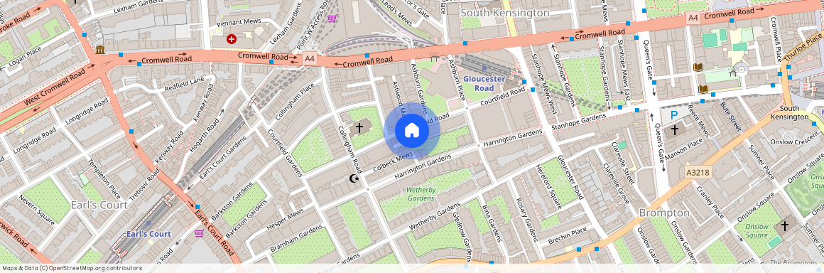 Courtfield Road, South Kensington