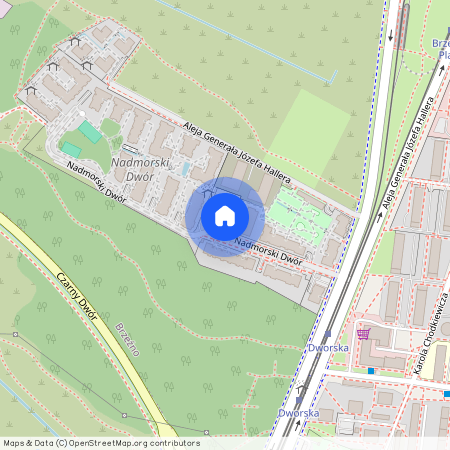 ul. Nadmorski Dwór, Brzeźno, Gdańsk, pomorskie