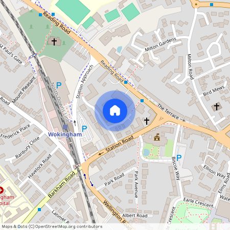 Bell House Gardens, Wokingham, RG41