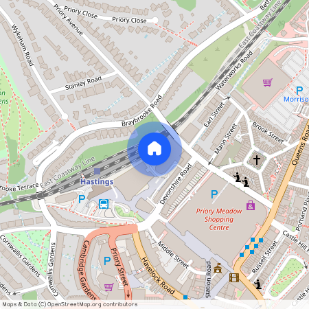 Flat 100, 7 Martin Court, Hastings, TN34 1EF