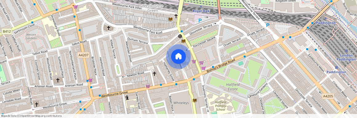 Ralph Court, Notting Hill, W2, London