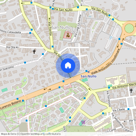 Toscano, Provincia di Catania, Catania, Villino a Schiera, via Sebastiano Catania