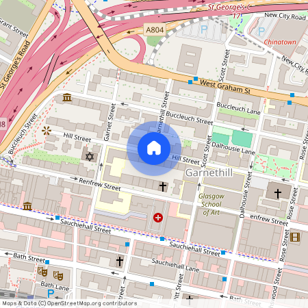 Hill Street, Garnethill, Glasgow