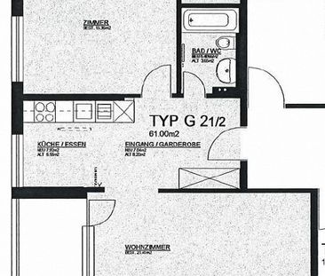 2-Zimmer-Wohnung in Beringen - Foto 6