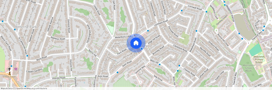 Midanbury Broadway, Witts Hill, Southampton, Hampshire, SO18