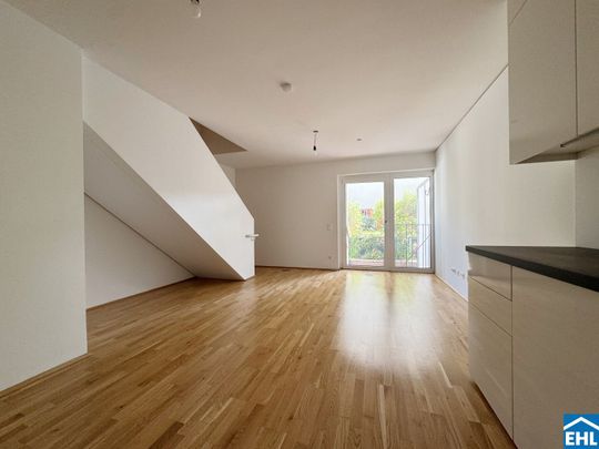 WASSER. WIESE. WIEN. - 3-Zimmer-Wohnung an der Lände - Photo 1