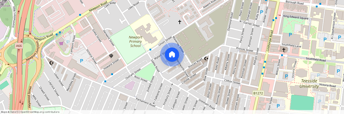 Wentworth Street, Middlesbrough, North Yorkshire, TS1