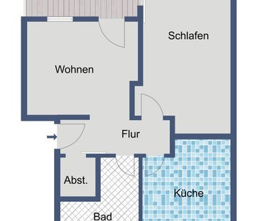 Neu, hell & bezugsfertig - Attraktive Dachgeschosswohnung ohne Aufzug! - Photo 1