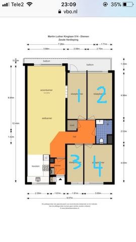 Room Diemen - Martin Luther Kinglaan - Foto 5
