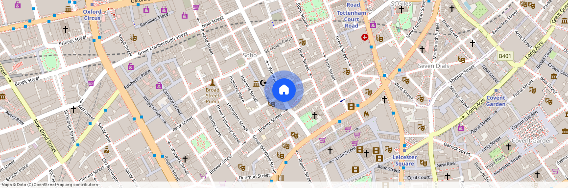 Wardour Street, Soho, Soho, London, W1F